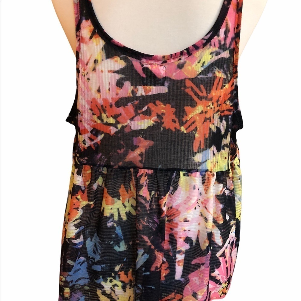 Free People Floral Babydoll style Tank - Picture 6 of 9